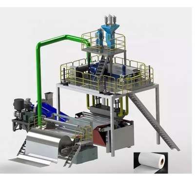 Small Mask Cloth Non-woven Vertical Meltblown Production Machine Line