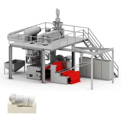 BOGDA 600 mm PP Meltblown Nonwoven Fabric Making Machine Production Line To Produce Face Mask Filter Material